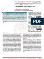 Assessment of Physico Chemical Properties of Ground Water in Aligarh City