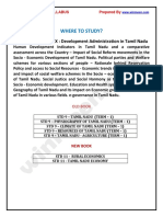 TNPSC Group 2 Syllabus and Tamil Nadu Rural Economics