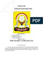 Makalah Demokrasi Parlementer