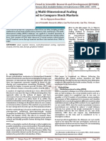 Using Multi Dimensional Scaling Method To Compare Stock Markets