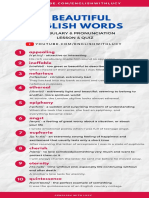 15 Beautiful English Words: Vocabulary & Pronunciation Lesson & Quiz