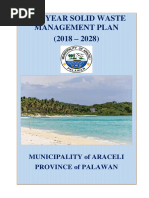LGU Solid Waste Management Plan Outline | PDF | Waste Management | Waste
