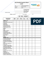 Daily Check List Wheel Loader R.001