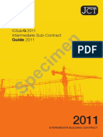 JCT INT Sub-Contractor Guide