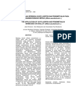 PENGGUNAAN HERBISIDA OKSIFLUORFEN DAN PENDIMETHALIN