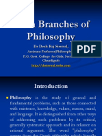 Branches of OfPhilosophy