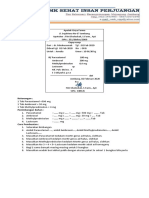 Pulverisasi Paracetamol, Ambroxol dan Methylprednisolon untuk Amelia