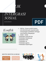 Konflik DAN Intergrasi Sosial: by Keira Raisha 8c