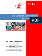 BP Clinical Laboratory Service Guide: B.P. Clinical Lab Sdn. BHD