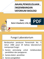 Pengelolaan Laboratorium Biologi 2