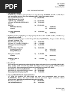 Contoh Soal Dan Jawaban Rekonsiliasi Fiskal