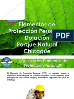 Capacitación EPP - Dotacion Parque Natural Chicaque