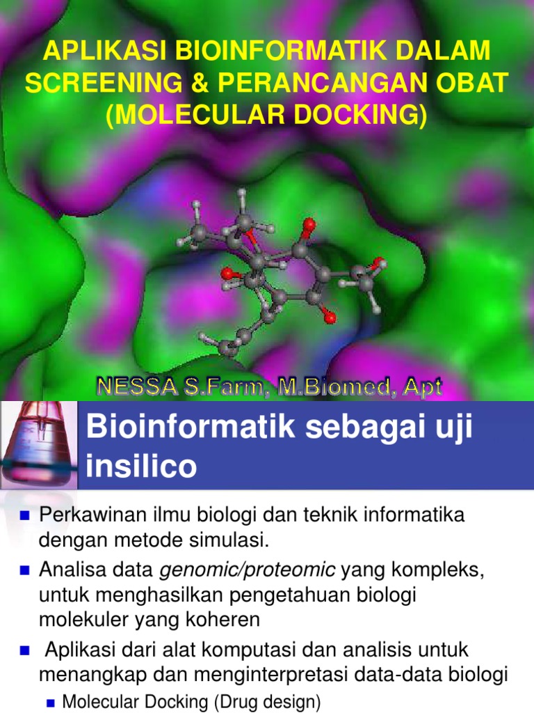 Molecular Docking Untuk Screening Dan Perancangan Obat Pdf