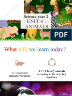 Science Year 2 Animal Reproduction