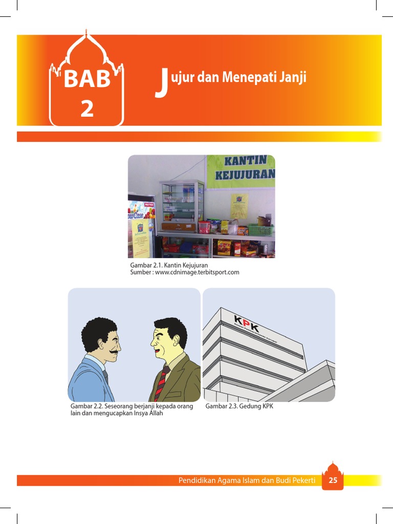 Bab 2, Jujur Dan Menepati Janji | PDF