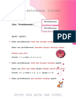 Materi Pertidaksamaan Linier