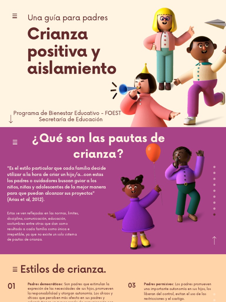 Crianza Positiva - Convivencia Escolar | PDF | Las emociones ...