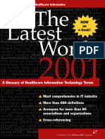 Healthcare Informatics - The Latest Word 2001 A Glossary of Healthcare Technology Terms (2001)