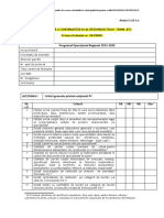 08 Anexa 3.1.b-3.e - Grila de Verificare A Conformităţii Și Calității Proiectului Tehnic