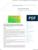 How To Make Weld Map, Shop Weld Plan, WPS, PQR & WPQ For A Static Pressure Vessel (Part-3) Welding & NDT