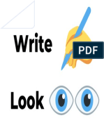 Write Look