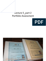 118 Kuliah 5 - Part 2 - Portfolio Assessment