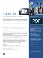 Multilin T60: Grid Solutions