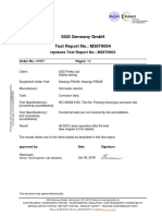 Corrosion test report for Easergy devices