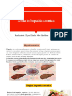 Dieta in Hepatita Cronica