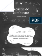 Chimie - Reactia de Combinare 