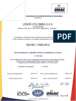 11-CPR-005 - LENOR COLOMBIA SAS - BOG (Cascos, Trasporte GNV, Materiales y Eléctricos)
