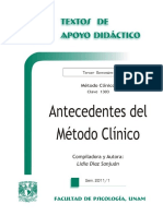 Antecedentes Del Metodo Critico Lidia Diaz Sanjuan Texto Apoyo Didactico Metodo Clinico 3 Sem