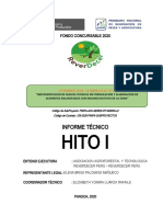 Informe Del Hito I Reverdecer - Peru