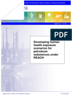 Developing Human Health Exposure Scenarios For Petroleum Substances Under Reach