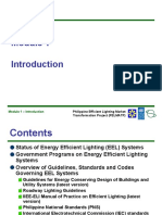 Module 1 - Introduction: Philippine Efficient Lighting Market Transformation Project (PELMATP)