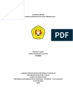 Format Laporan Agrogeologi Dan Mineralogi 2020