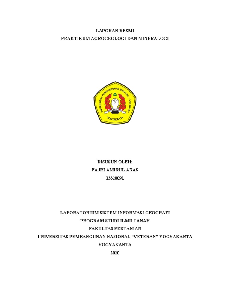 Format LAPORAN RESMI | PDF