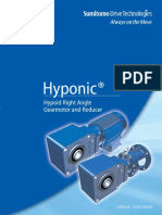 Hyponic®: Hypoid Right Angle Gearmotor and Reducer