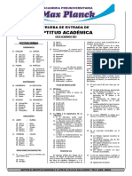 EXAMEN DE ENTRADA Ojala Les Sirva