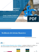 Sistema Financiero y Las Perspectivas 2021 - Colombia