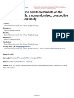 Effects of Chalazion and Its Treatments On The Meibomian Glands: A Nonrandomized, Prospective Observation Clinical Study