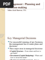 Management Decision Making Final