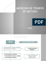 Metodo MTM 2021