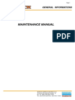 Maintenance Manual: General Informations