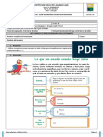 Taller ETICA 4° - 2021 - Primer Periodo - Tema 3