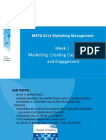 PPT1 - Marketing Creating Customer Value