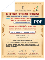 Vishnu Verma: Certificate No: 2025