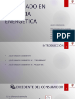 Diplomado en Gerencia Energética: Excedentes del consumidor y productor