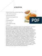 Receta Pastelitos Fritos