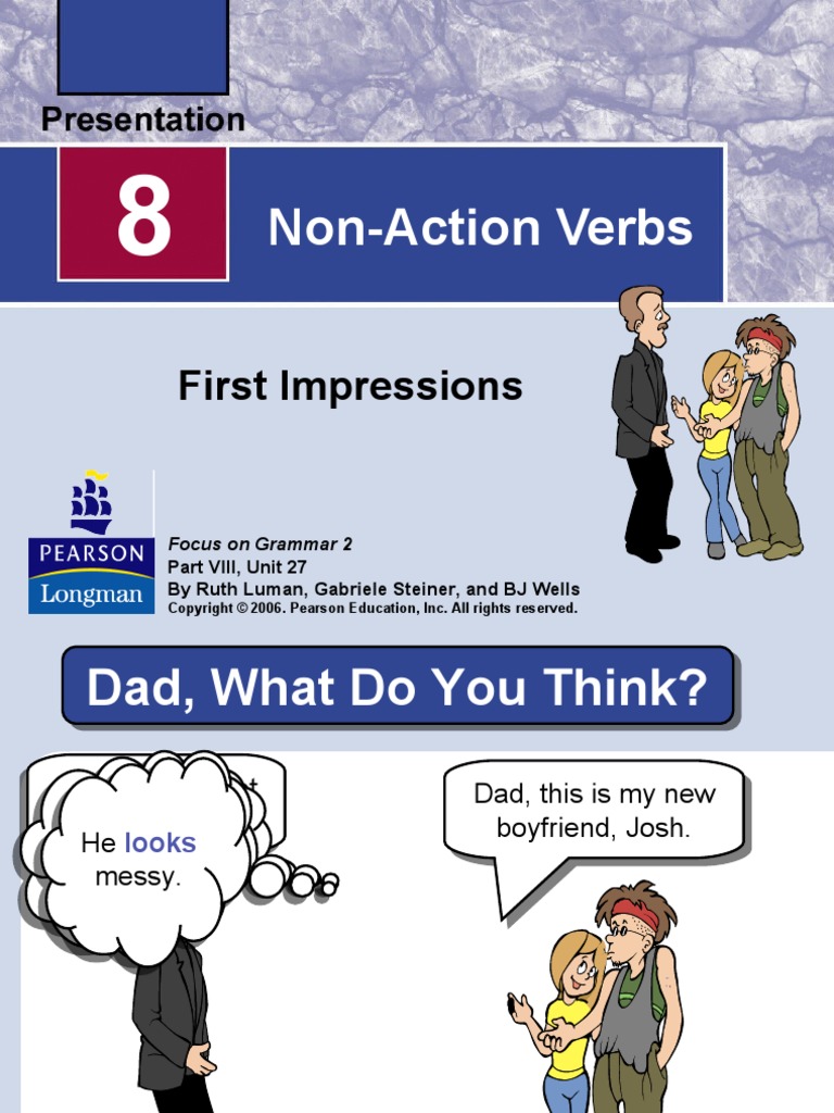 non action verbs pdf morphology grammar